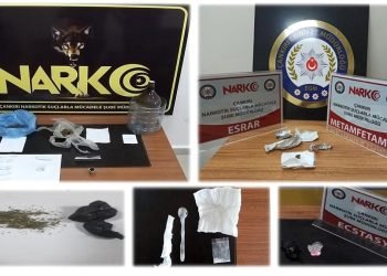 Çankırı’da uyuşturucu operasyonunda 4 tutuklama