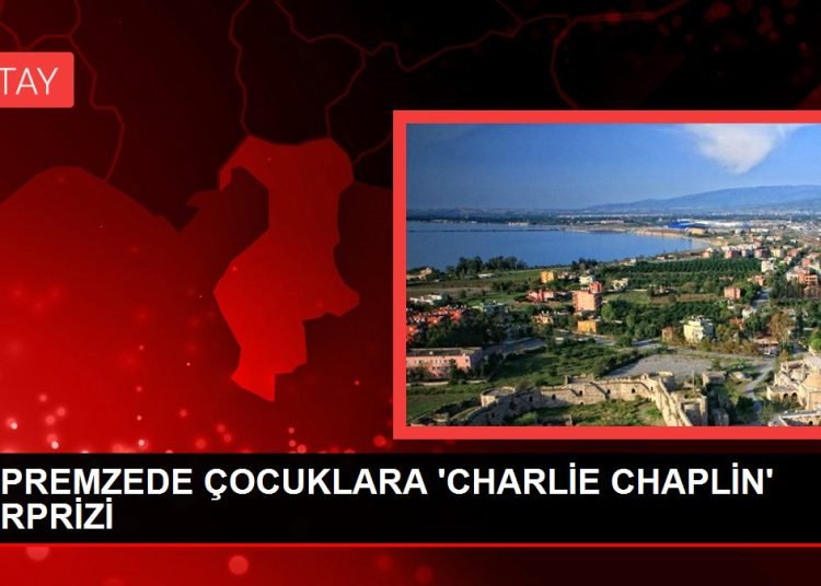 DEPREMZEDE ÇOCUKLARA ‘CHARLİE CHAPLİN’ SÜRPRİZİ
