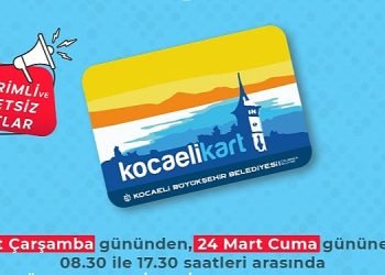 Karamürsel’e geçici seyahat kart ofisi açılıyor