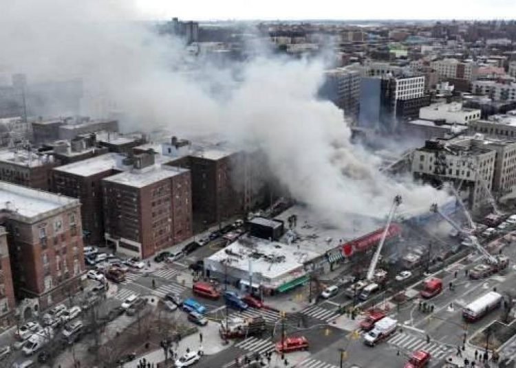 New York’ta süpermarkette yangın: 7 yaralı