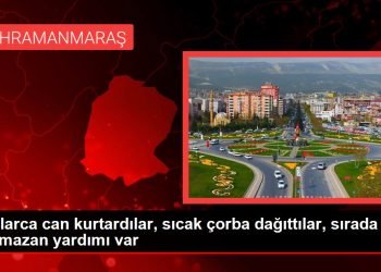 Onlarca can kurtardılar, sıcak çorba dağıttılar, sırada Ramazan yardımı var