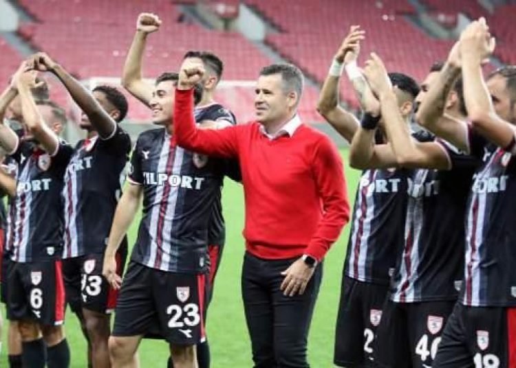 Samsunspor, ligde yenilmezlik serisini 15 maça çıkardı