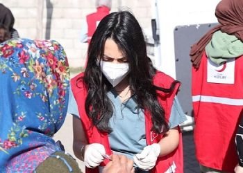 Tıp Bayramında Kızılay Hekimleri Afet Bölgesinde