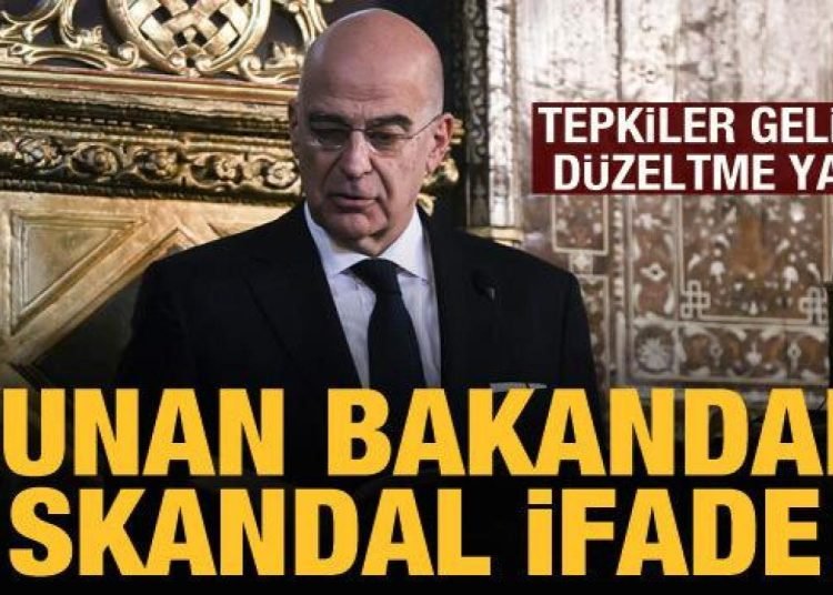 Yunanistan Dışişleri Bakanı Dendias’tan “İstanbul” düzeltmesi