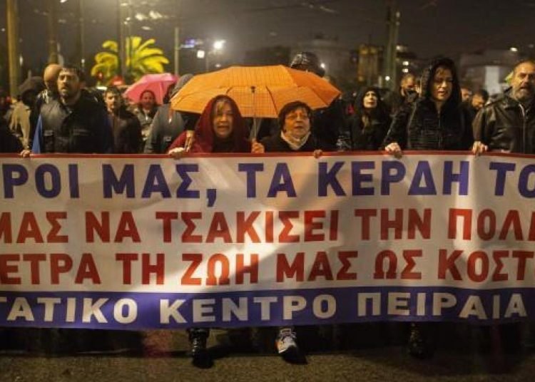Yunanistan’da tren kazasında bilanço artıyor! İşçilerin Militan Cephesi’nden protesto