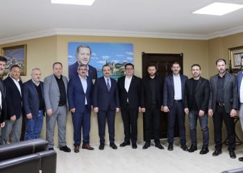 KOTO’dan,  AK Parti’nin Yeni İl Başkanı Talus’a tebrik ziyareti