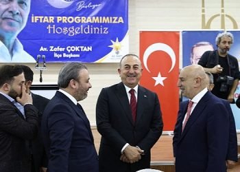 Bakan Çavuşoğlu’nun Katılımıyla Hem İftar Hem Genmlik Buluşması