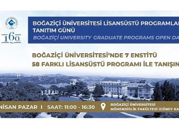 Boğaziçi Üniversitesi Lisansüstü Programları Tanıtım Günü 9 Nisan’da Güney Kampüs’te