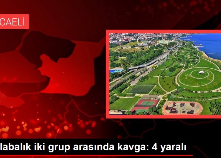 Kalabalık iki grup arasında kavga: 4 yaralı