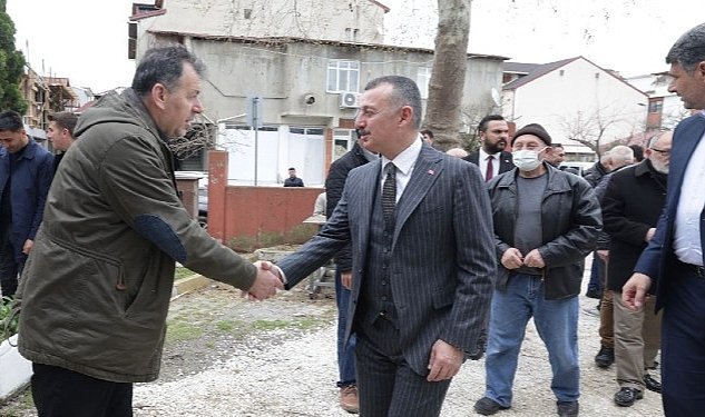 Kocaeli Büyükşehir’in katkılarıyla tamamlanan Kartepe İstasyon Camii ibadete açıldı