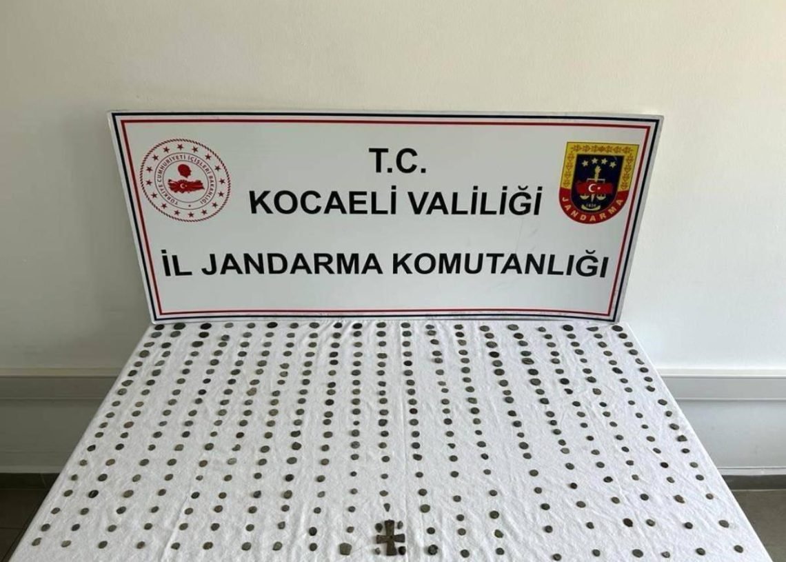 Kocaeli’de 505 tarihi eser ele geçirildi