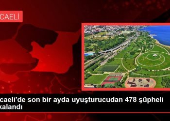 Kocaeli’de son bir ayda uyuşturucudan 478 şüpheli yakalandı