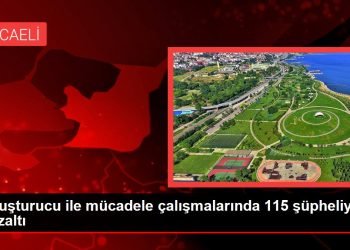 Uyuşturucu ile mücadele çalışmalarında 115 şüpheliye gözaltı