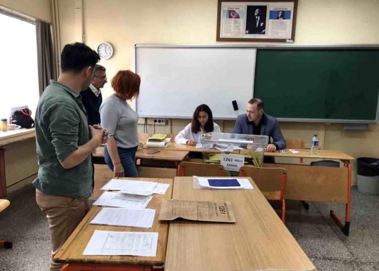 Oy verme işlemi sona erdi