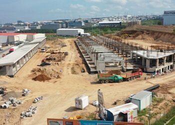 Yeni hal binasında ilerleme yüzde 40