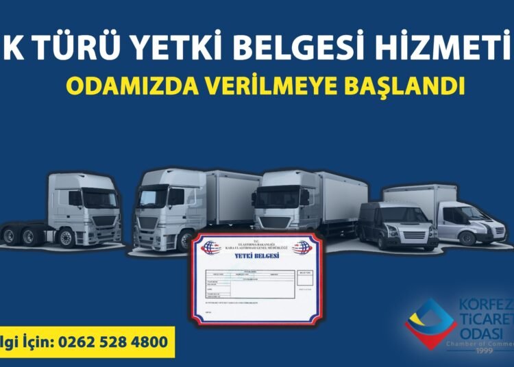 KTO, K TÜRÜ YETKİ BELGESİ HİZMETİ VERMEYE BAŞLADI