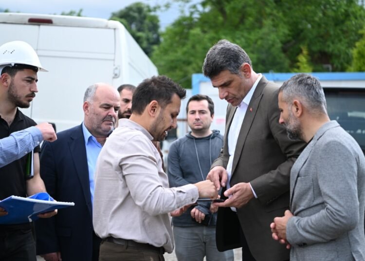 MAŞUKİYE SPOR SALONU İNŞAATI HIZLA İLERLİYOR