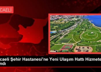 Kocaeli Şehir Hastanesi’ne Yeni Ulaşım Hattı Hizmete Alındı