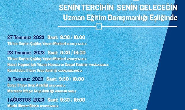 Büyükşehir 12 İlçede YKS Tercih Maratonu’nda Öğrencilerin Yanında