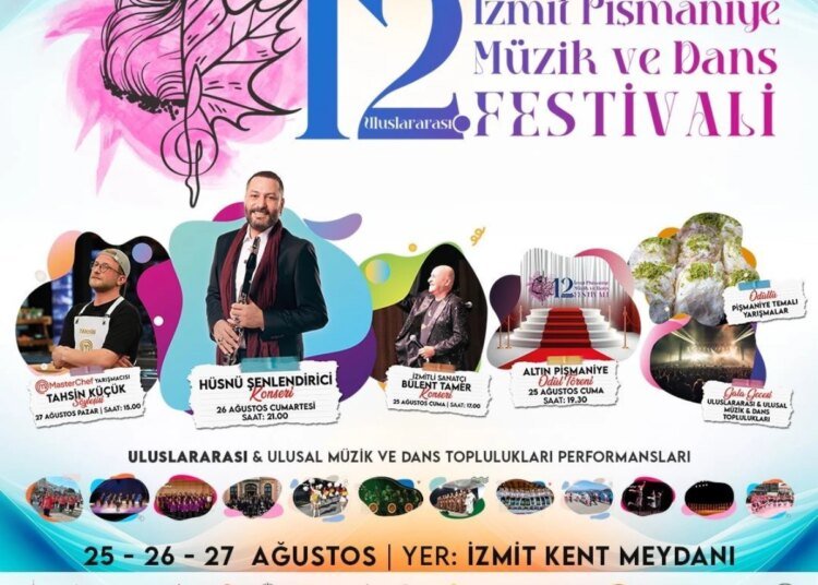 12. Uluslararası İzmit Pişmaniye, Müzik ve Dans Festivali