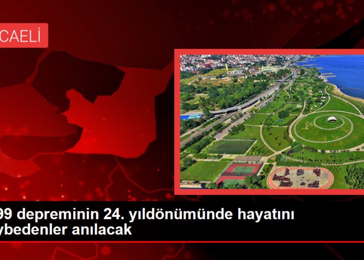 1999 depreminin 24. yıldönümünde hayatını kaybedenler anılacak