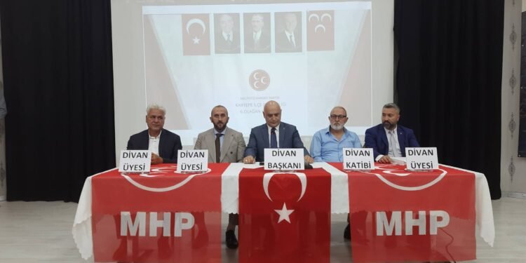 MHP Kartepe İlçe Başkanlığı Kongresi’nde; Üç liderin Fotoğrafı Altında “Ne Mutlu Türküm Diyene”