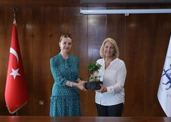 DEÜ’lü Sihirli Parmaklardan Rektör Hotar’a Ziyaret