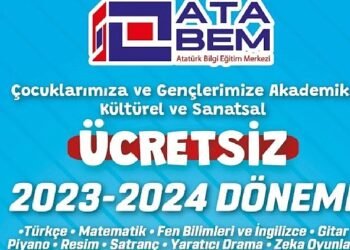 Atatürk Bilgi Eğitim Merkezi (ATABEM) 2023-2024 Dönemi kurs kayıtları başlıyor