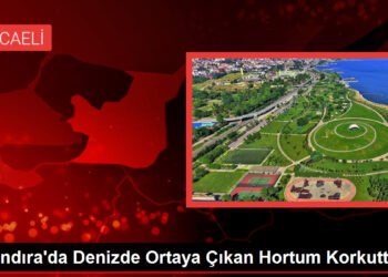 Kandıra’da Denizde Ortaya Çıkan Hortum Korkuttu