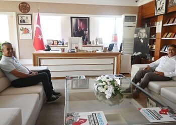 Kaymakam Çam’dan Başkan Topaloğlu’na ziyaret