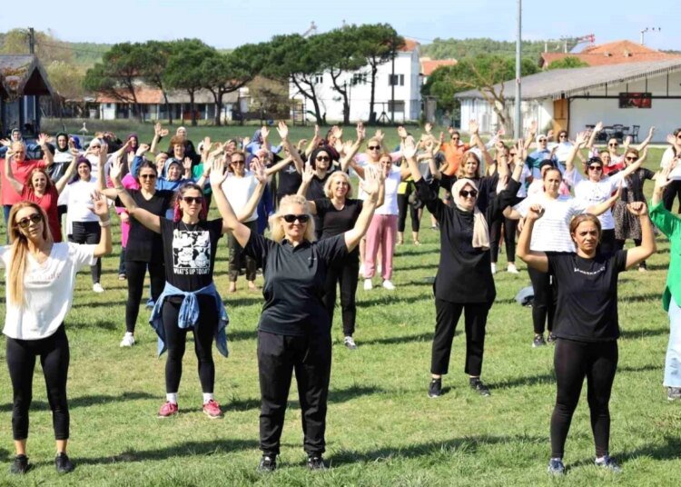 Sarısu Gençlik Kampı’nda Zumba Etkinliği