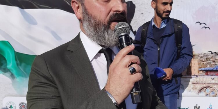 Büyük Filistin Yürüyüşünde; Kocaeli Kükredi.