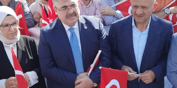 Büyük Filistin Yürüyüşünde; Kocaeli Kükredi.
