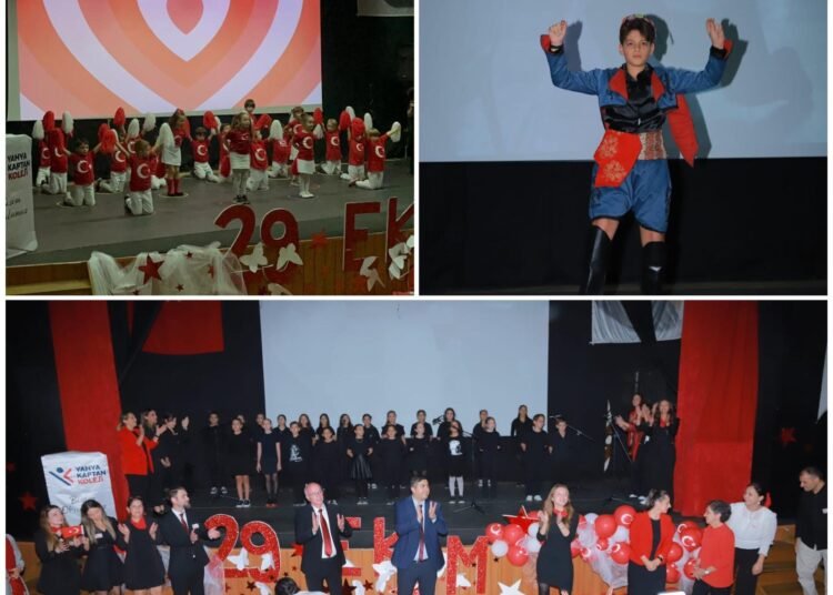 YAHYA KAPTAN KOLEJİ CUMHURİYETİ MUHTEŞEM BİR BALO İLE COŞKUYLA KUTLADI