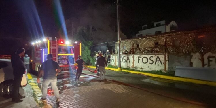 İş yeri kullanılamaz hale geldi