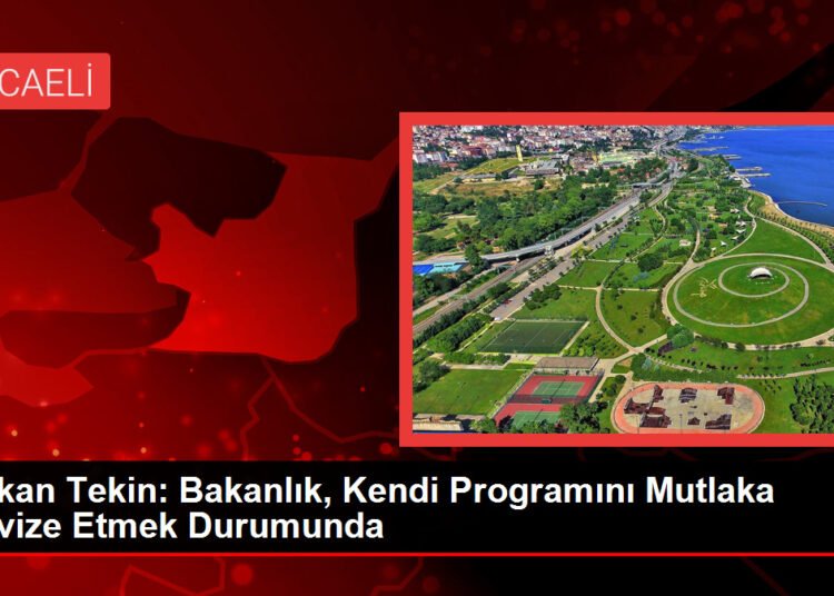 Bakan Tekin: Bakanlık, Kendi Programını Mutlaka Revize Etmek Durumunda