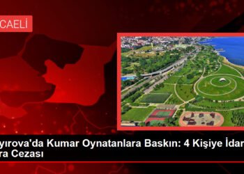 Çayırova’da Kumar Oynatanlara Baskın: 4 Kişiye İdari Para Cezası