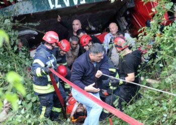 Kocaeli’de Orman İşletme Müdürlüğüne ait arazözün devrilmesi sonucu bir kişi hayatını kaybetti