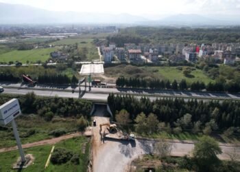 Kocaeli Stadyumu yolunda trafik düzenlemesi