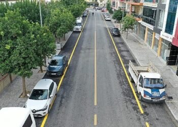 Aydın Büyükşehir Belediyesi’nden incirliova’ya asfalt hamlesi