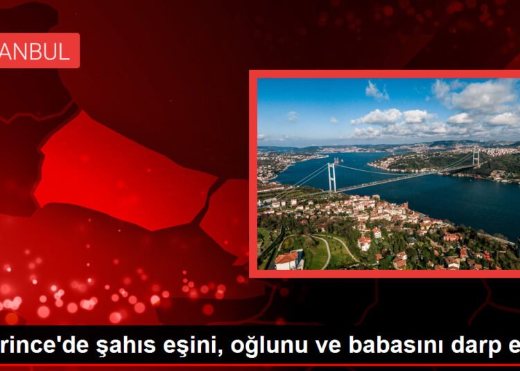 Derince’de şahıs eşini, oğlunu ve babasını darp etti