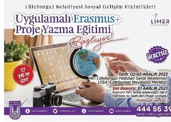Uygulamalı Erasmus+ Proje Yazma Eğitimi başlıyor