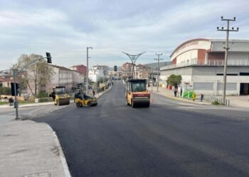 Büyükşehir’den Körfez’in caddelerine estetik dokunuş