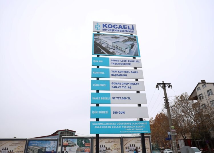 Gebze Engelsiz Yaşam Merkezinde çatı imalatı