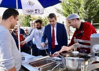 Didim’de şehitler için lokma hayrı
