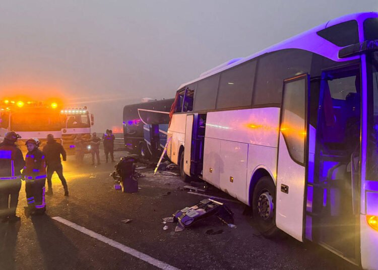 Kuzey Marmara Otoyolu’nda zincirleme kaza: 10 kişi öldü, 59 kişi yaralandı