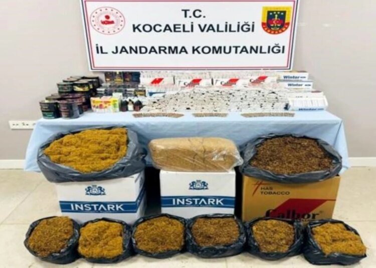 Kocaeli’de Kaçakçılıkla Mücadele Operasyonu