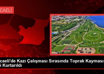 Kocaeli’de Kazı Çalışması Sırasında Toprak Kayması: İşçi Kurtarıldı