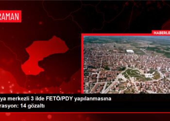 Konya merkezli 3 ilde FETÖ/PDY yapılanmasına operasyon: 14 gözaltı