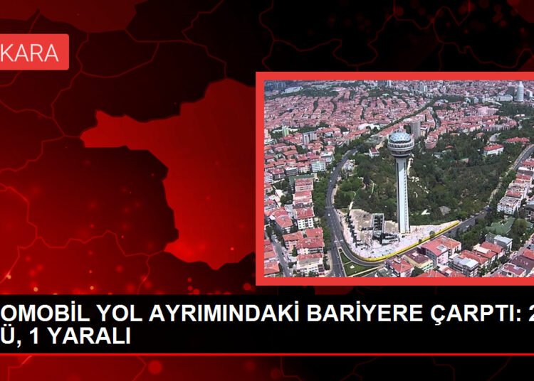 Başiskele’de Otomobil Bariyerlere Çarptı: 2 Ölü, 1 Yaralı